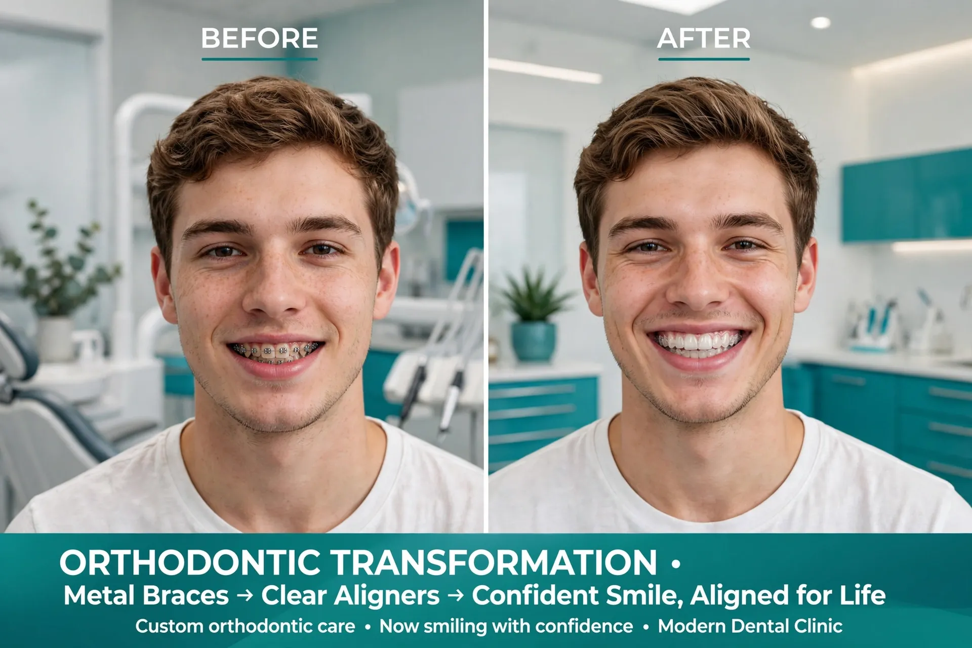Orthodontic braces treatment in Karachi