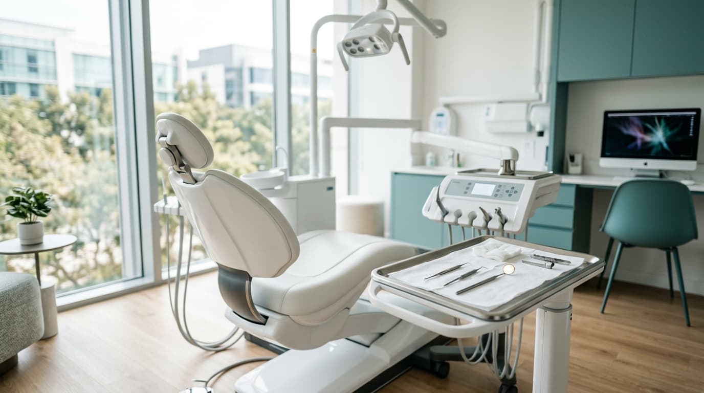 State-of-the-art dental checkup and consultation suite in Karachi