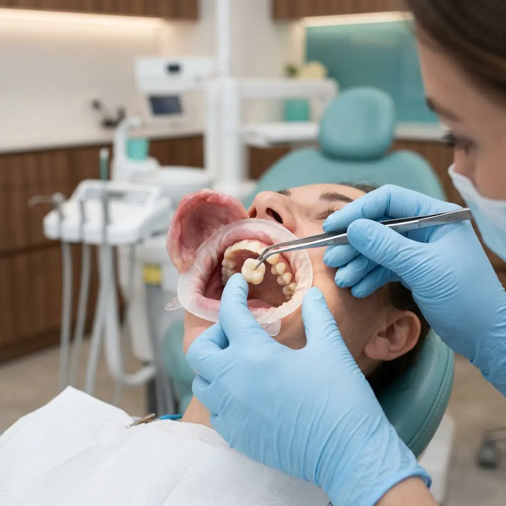 Dental Crowns and Bridges treatment at Dr. Saad Irfan Dentistry Karachi
