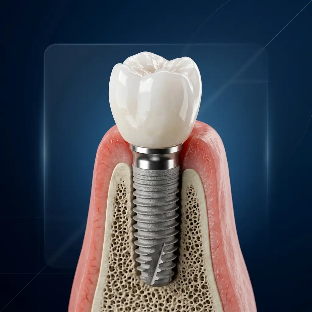 Full Mouth Rehabilitation with 6 Dental Implants