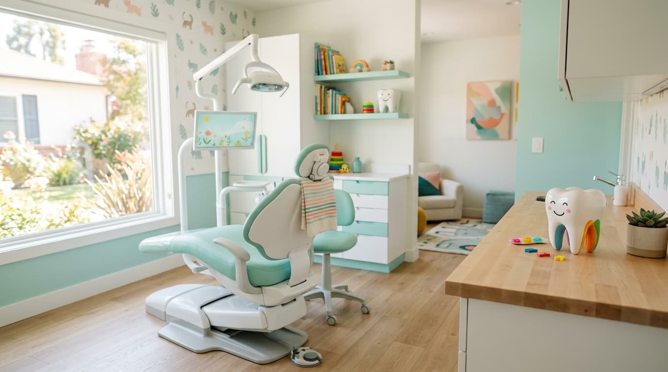 Warm and inviting pediatric dentistry clinic in Karachi