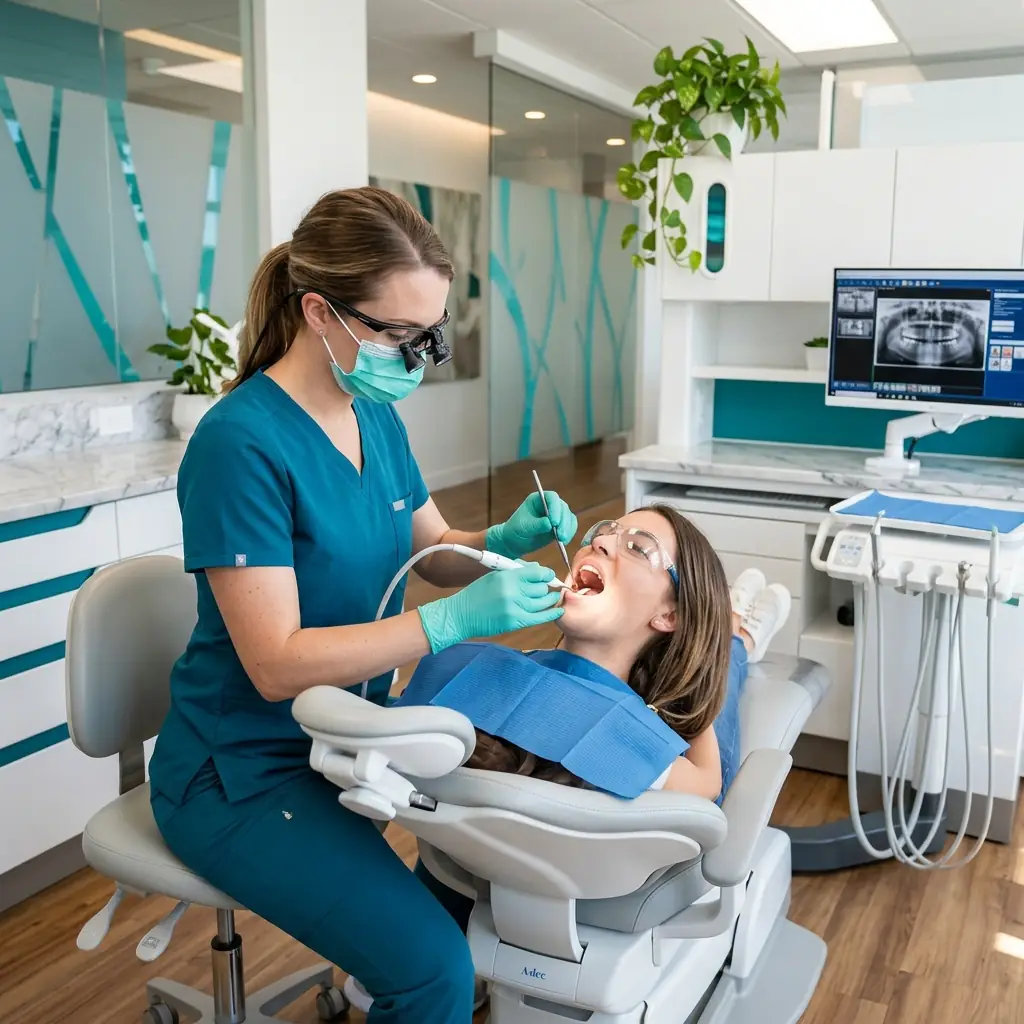 Scaling and Polishing treatment at Dr. Saad Irfan Dentistry Karachi