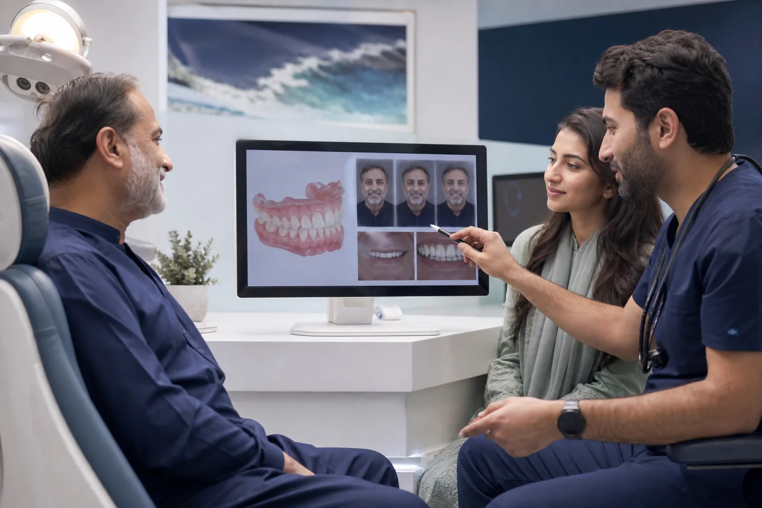 Digital smile design planning
