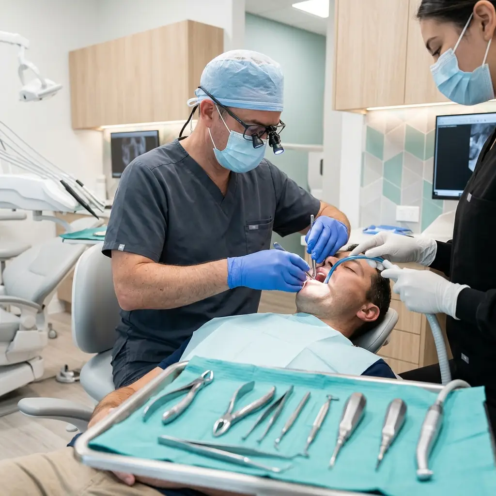 Tooth Extraction treatment at Dr. Saad Irfan Dentistry Karachi