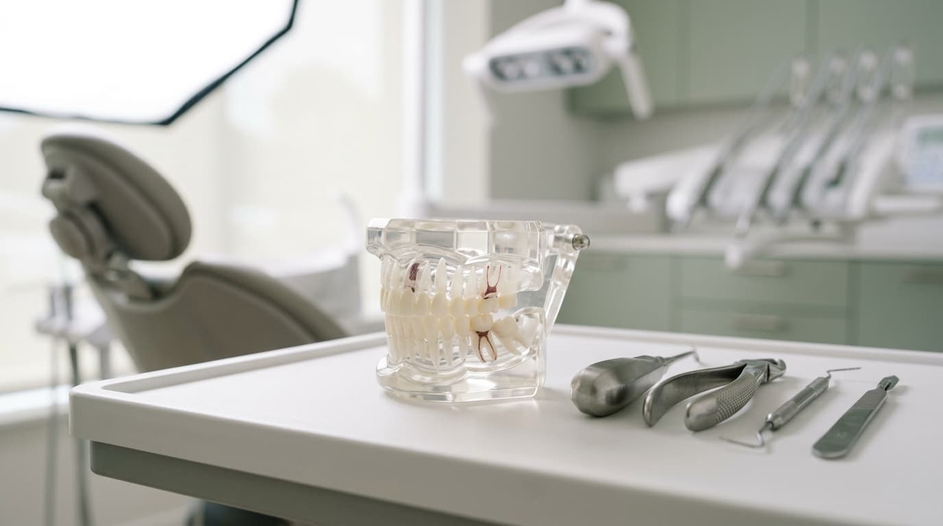 Wisdom tooth surgical assessment and micro-instruments in Karachi