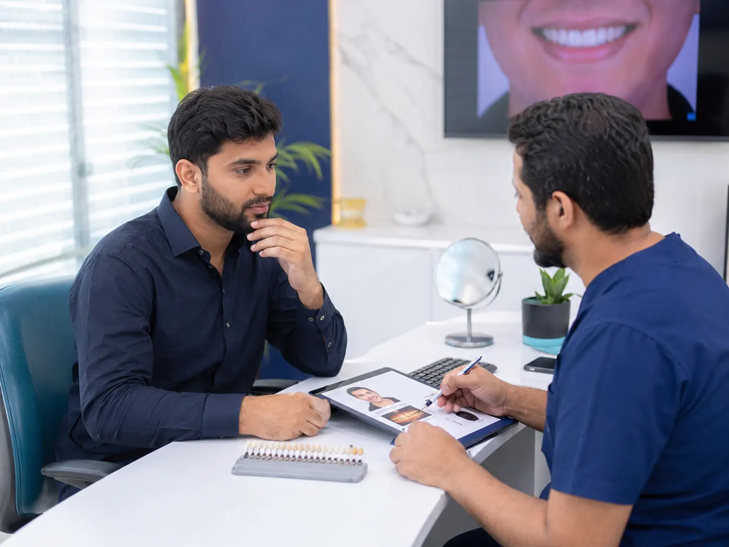 Smile makeover cost consultation