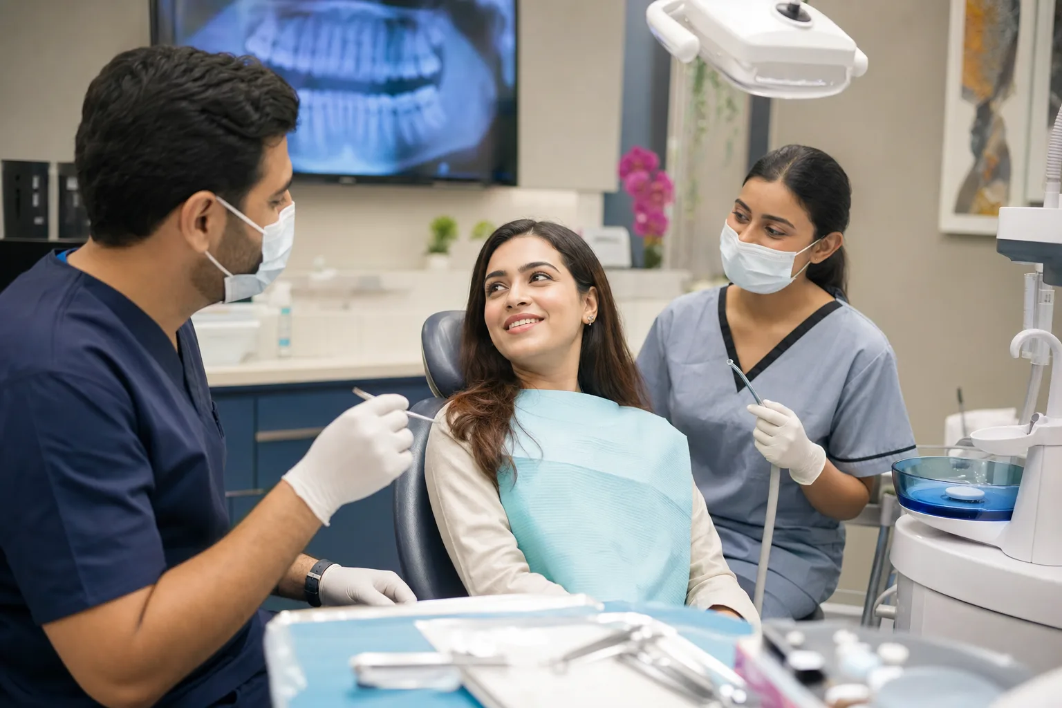 Comfortable implant treatment Karachi