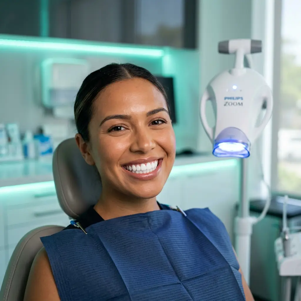 Professional Teeth Whitening treatment at Dr. Saad Irfan Dentistry Karachi
